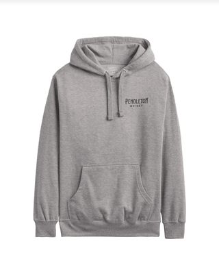 Pendleton Woolen Mills PENDLETON Whiskey Rodeo Hoodie - Carbon Grey (view 2) | Après Sea Ranch