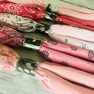 Boots Are My Roots Promise Pink Bandana (view 3) | The Salty Babe