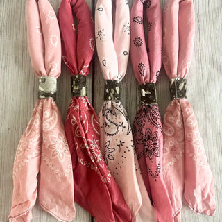 Boots Are My Roots Promise Pink Bandana | The Salty Babe