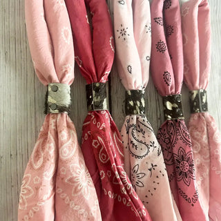 Boots Are My Roots Promise Pink Bandana (view 2) | The Salty Babe