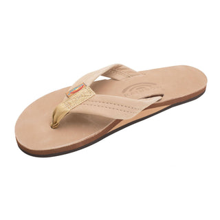 RAINBOW SANDALS Ladies Single Layer Arch Support Premier Leather — Sierra Brown (view 2) | Après Sea Ranch