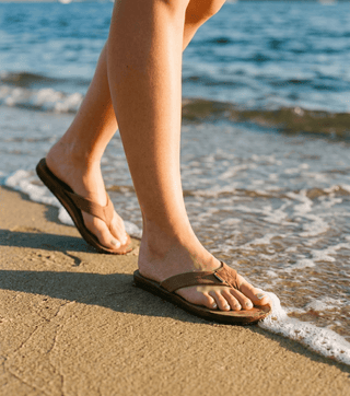 RAINBOW SANDALS Ladies Single Layer Arch Support Premier Leather — Sierra Brown (view 5) | Après Sea Ranch