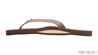 RAINBOW SANDALS Narrow Strap Sandal - Dark Brown (view 4) | Après Sea Ranch