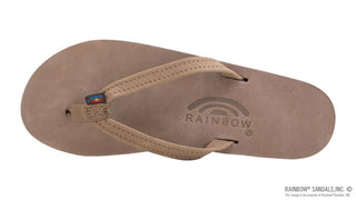 RAINBOW SANDALS Narrow Strap Sandal - Dark Brown (view 5) | Après Sea Ranch