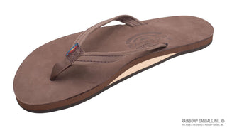 RAINBOW SANDALS Narrow Strap Sandal - Expresso (view 2) | Après Sea Ranch
