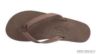 RAINBOW SANDALS Narrow Strap Sandal - Expresso (view 5) | Après Sea Ranch