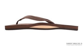 RAINBOW SANDALS Narrow Strap Sandal - Expresso (view 4) | Après Sea Ranch