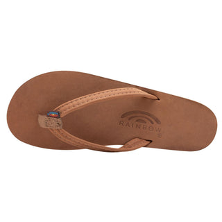 RAINBOW SANDALS Narrow Strap Sandal - Redwood (view 3) | Après Sea Ranch