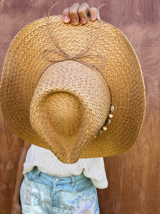Seashell Saddle Cowboy Hat (view 3) | Après Sea Ranch