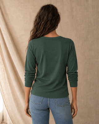Thread & Supply Stacey Long Sleeve Top - Pine Grove (view 6) | Après Sea Ranch