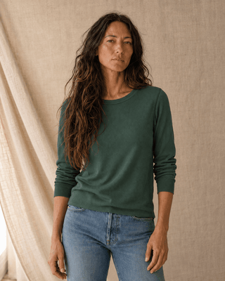 Thread & Supply Stacey Long Sleeve Top - Pine Grove (view 4) | Après Sea Ranch