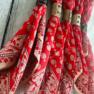 Boots Are My Roots Sunset Bloom Bandana (view 3) | Après Sea Ranch