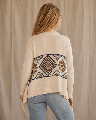 The Beavertail Fringe Cardigan (view 6) | Après Sea Ranch