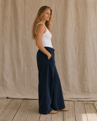The Cape Wide-Leg Pant (view 5) | Après Sea Ranch