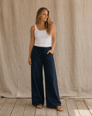 The Cape Wide-Leg Pant (view 4) | Après Sea Ranch