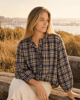 The Castle Hill Plaid Shirt (view 2) | Après Sea Ranch