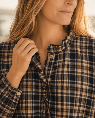 The Castle Hill Plaid Shirt (view 3) | Après Sea Ranch