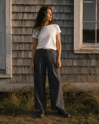 The Dockman Plaid Pant | Après Sea Ranch