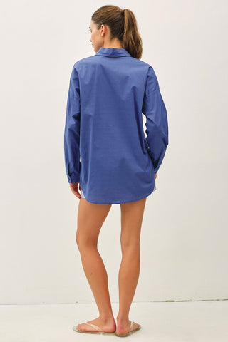 The Dockside Button-Down — Long Sleeve Tops (view 3) | Après Sea Ranch