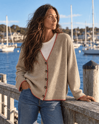 The Easton's Point Varsity Cardigan | Après Sea Ranch