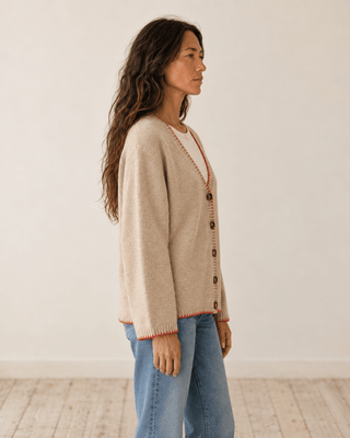 The Easton's Point Varsity Cardigan (view 5) | Après Sea Ranch