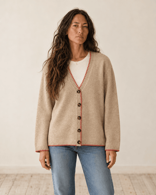 The Easton's Point Varsity Cardigan (view 4) | Après Sea Ranch