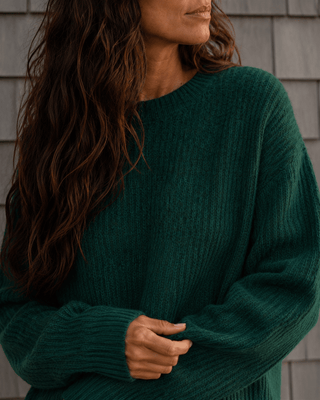 The Evergreen Sweater (view 3) | Après Sea Ranch