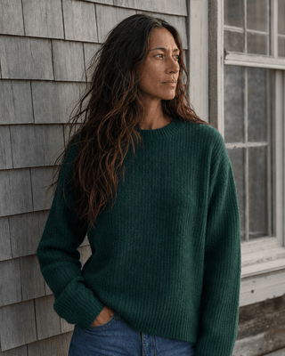 The Evergreen Sweater (view 2) | Après Sea Ranch