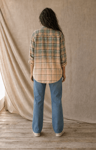 The Faded Tide Flannel Shirt (view 6) | Après Sea Ranch