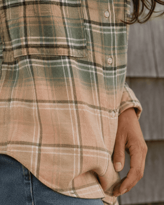 The Faded Tide Flannel Shirt (view 3) | Après Sea Ranch