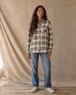 The Fog & Fern Flannel — Long Sleeve Shirt (view 4) | Après Sea Ranch