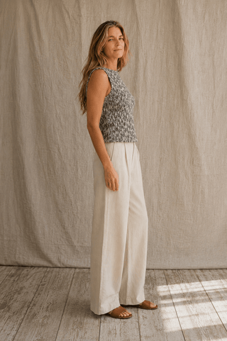 The Foredeck Knit - Moon Grey (view 4) | Après Sea Ranch