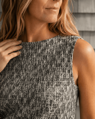 The Foredeck Knit - Moon Grey (view 2) | Après Sea Ranch