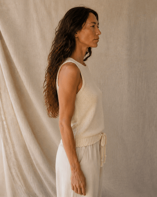 The Fortnight Knit - Beige (view 5) | Après Sea Ranch