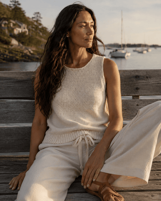The Fortnight Knit - Beige (view 2) | Après Sea Ranch