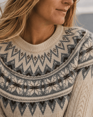 The Gooseberry Cable Knit Sweater (view 3) | Après Sea Ranch