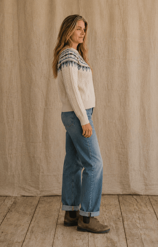 The Gooseberry Cable Knit Sweater (view 5) | Après Sea Ranch