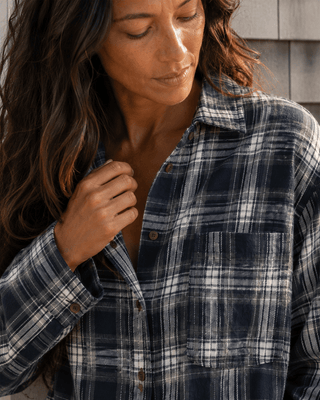 The Harbor Plaid Shirt (view 3) | Après Sea Ranch