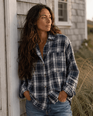 The Harbor Plaid Shirt | Après Sea Ranch
