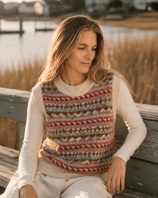 The Ida Lewis Sweater Vest (view 2) | Après Sea Ranch