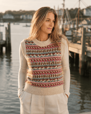 The Ida Lewis Sweater Vest | Après Sea Ranch