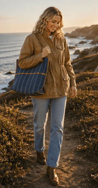 The Indigo Harbor Tote (view 6) | Après Sea Ranch