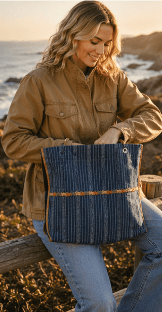 The Indigo Harbor Tote (view 4) | Après Sea Ranch