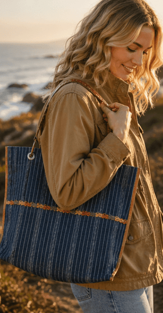 The Indigo Harbor Tote (view 5) | Après Sea Ranch