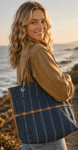 The Indigo Harbor Tote (view 3) | Après Sea Ranch
