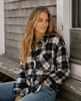 The Ledge Road Flannel Shirt (view 2) | Après Sea Ranch