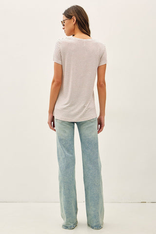 The Low Tide Stripe Tee (view 5) | Après Sea Ranch