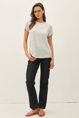 The Low Tide Stripe Tee | Après Sea Ranch