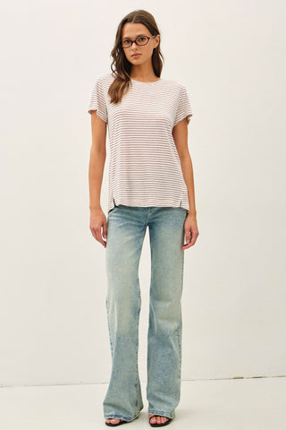 The Low Tide Stripe Tee (view 4) | Après Sea Ranch