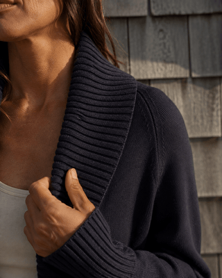 The Navy Watch Shrug — Sweaters (view 3) | Après Sea Ranch